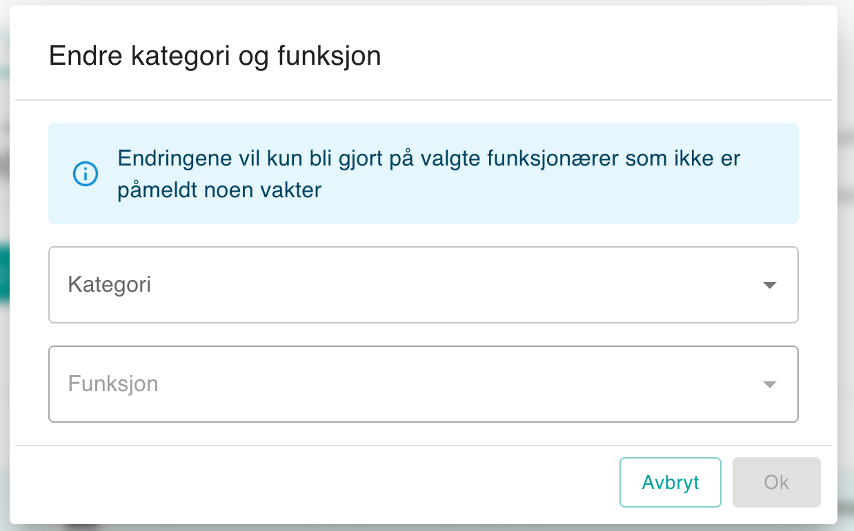 Dialogen Endre kategori og funksjon