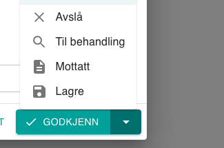 Valgene under pilen ved Godkjenn