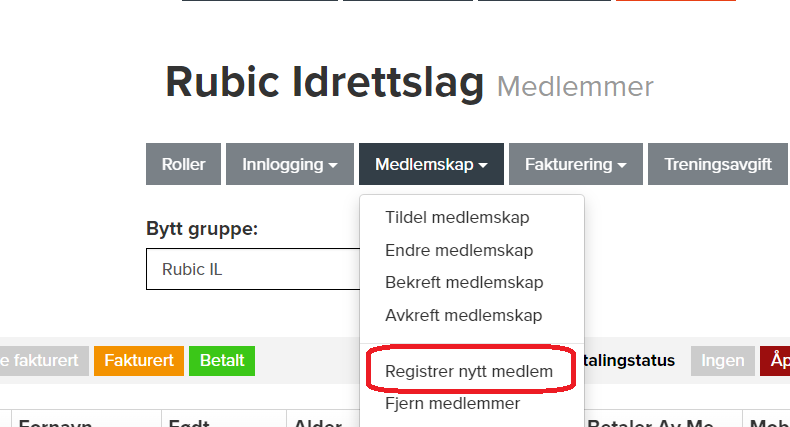 registrer